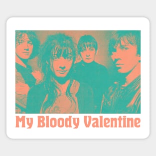 My Bloody Valentine / 90s Style Psychedelic Design Magnet